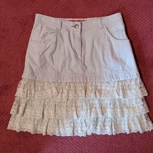 Paul Brial Jean Skirt